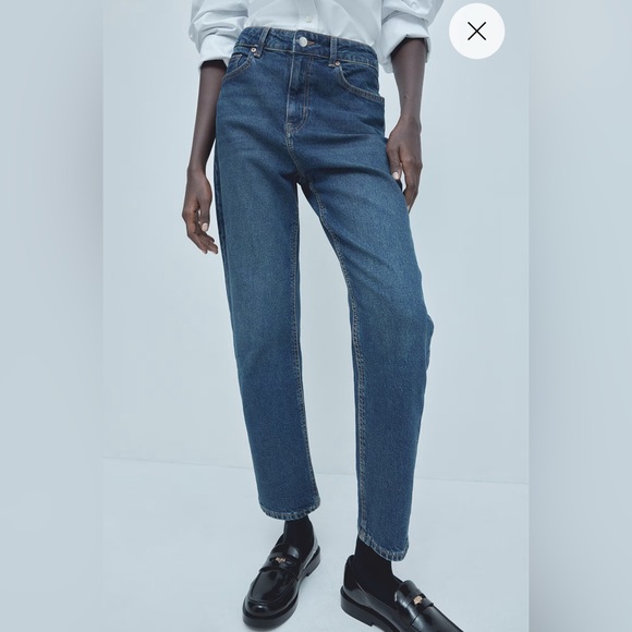H&M SLIM MOM HIGH ANKLE JEANS - Picture 4 of 12